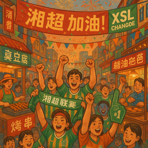 一场球赛全城狂欢，“湘超”常德主场撬动消费热潮